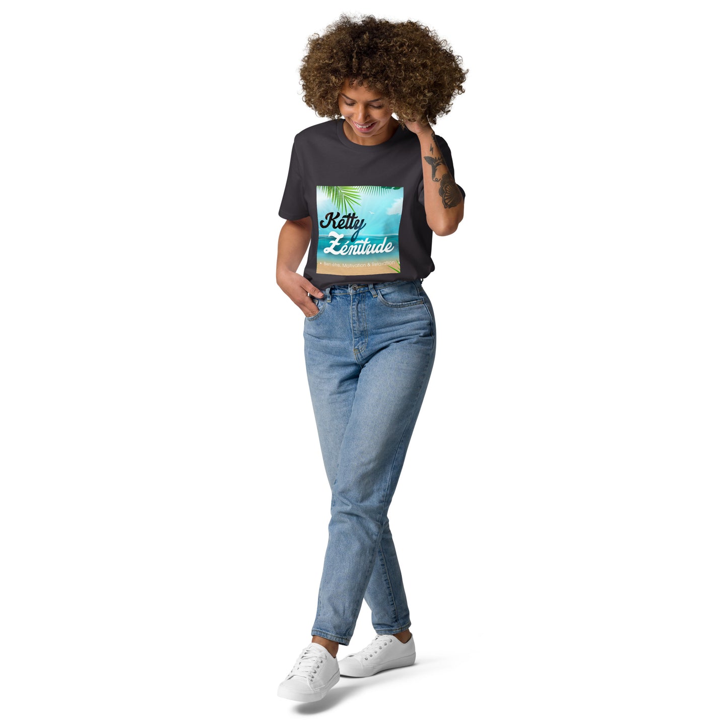 T-shirt unisexe en coton biologique