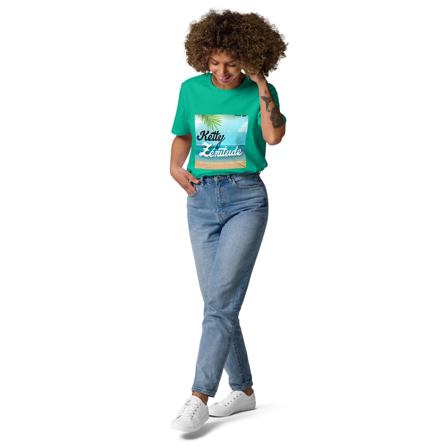 T-shirt unisexe en coton biologique