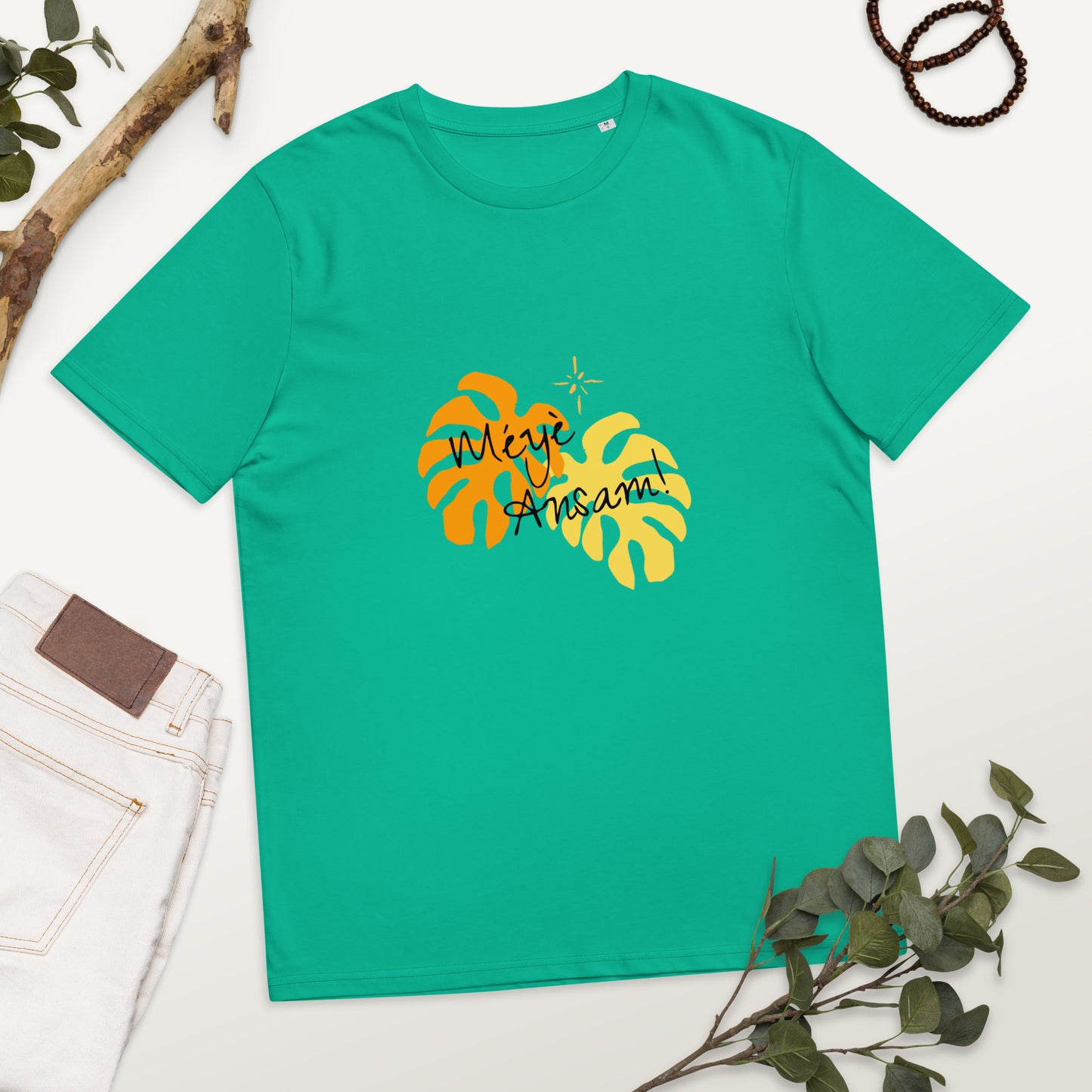 T-shirt unisexe en coton biologique