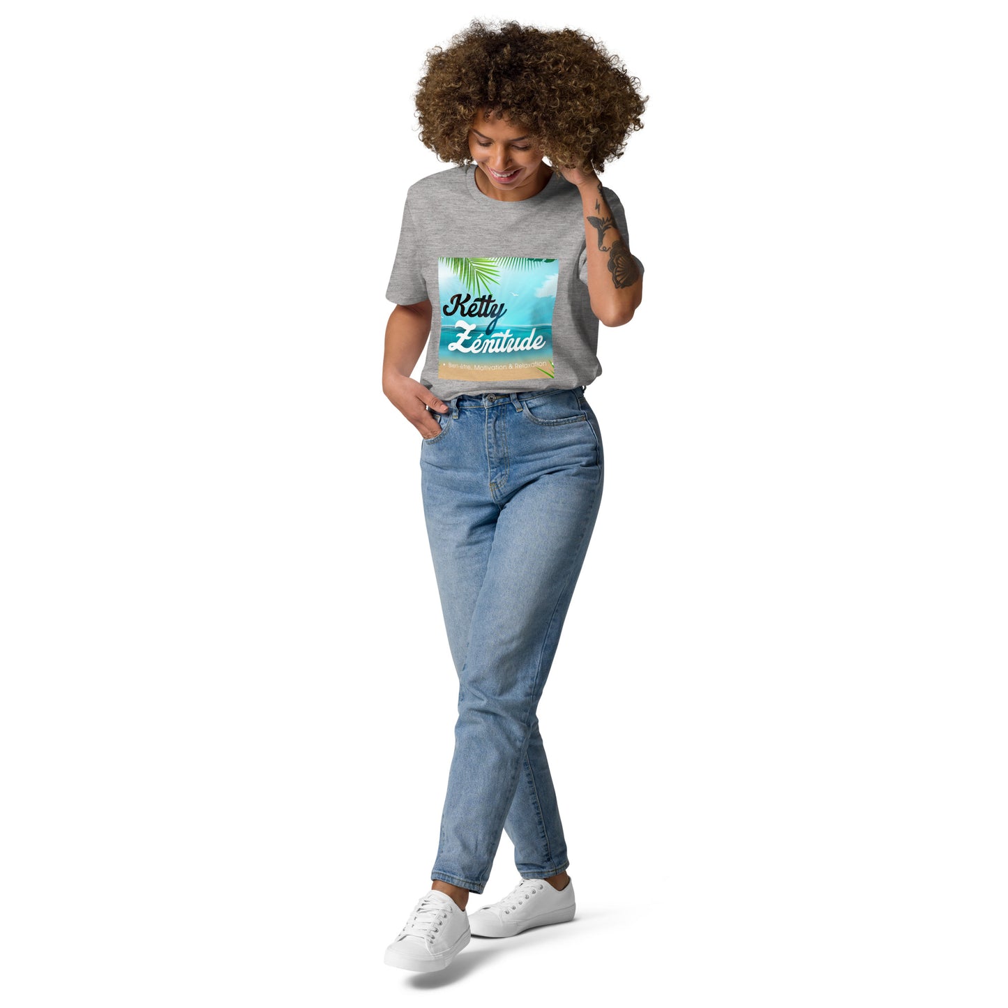 T-shirt unisexe en coton biologique