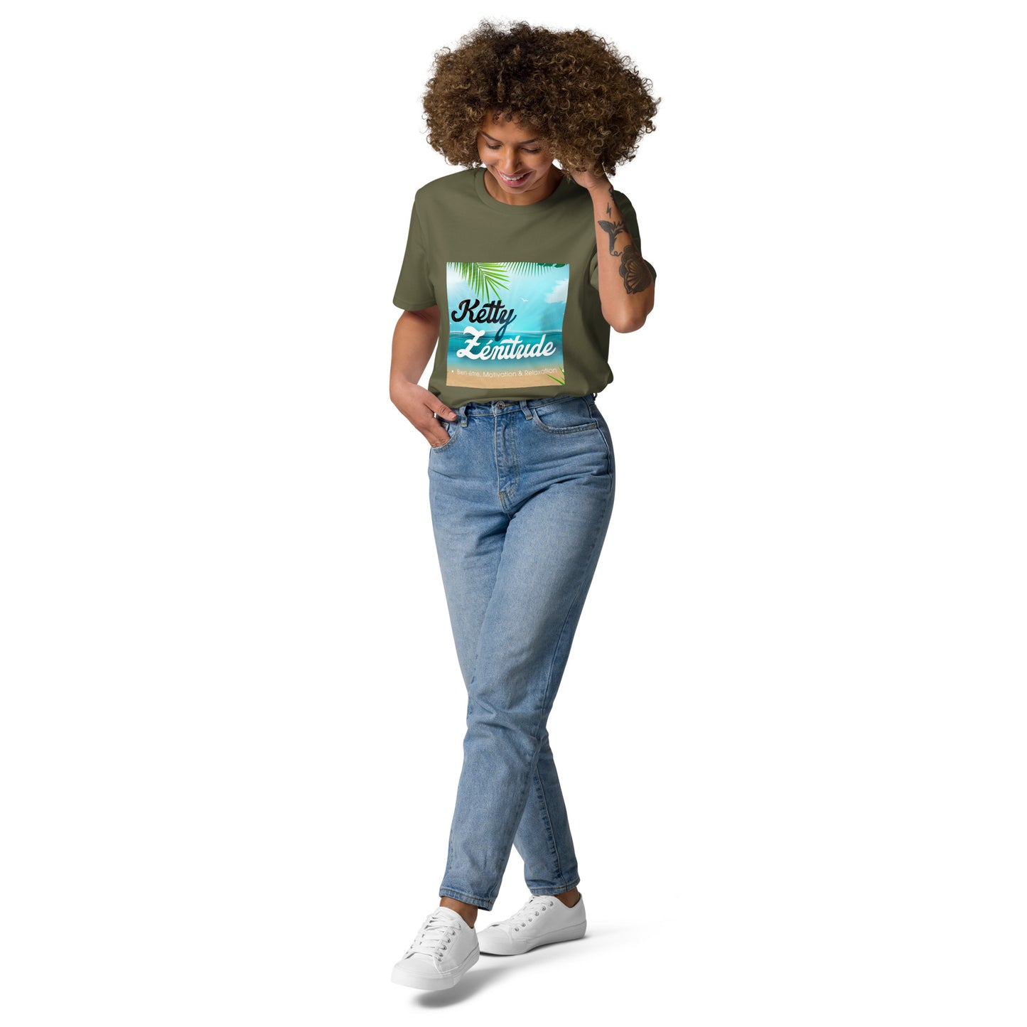 T-shirt unisexe en coton biologique