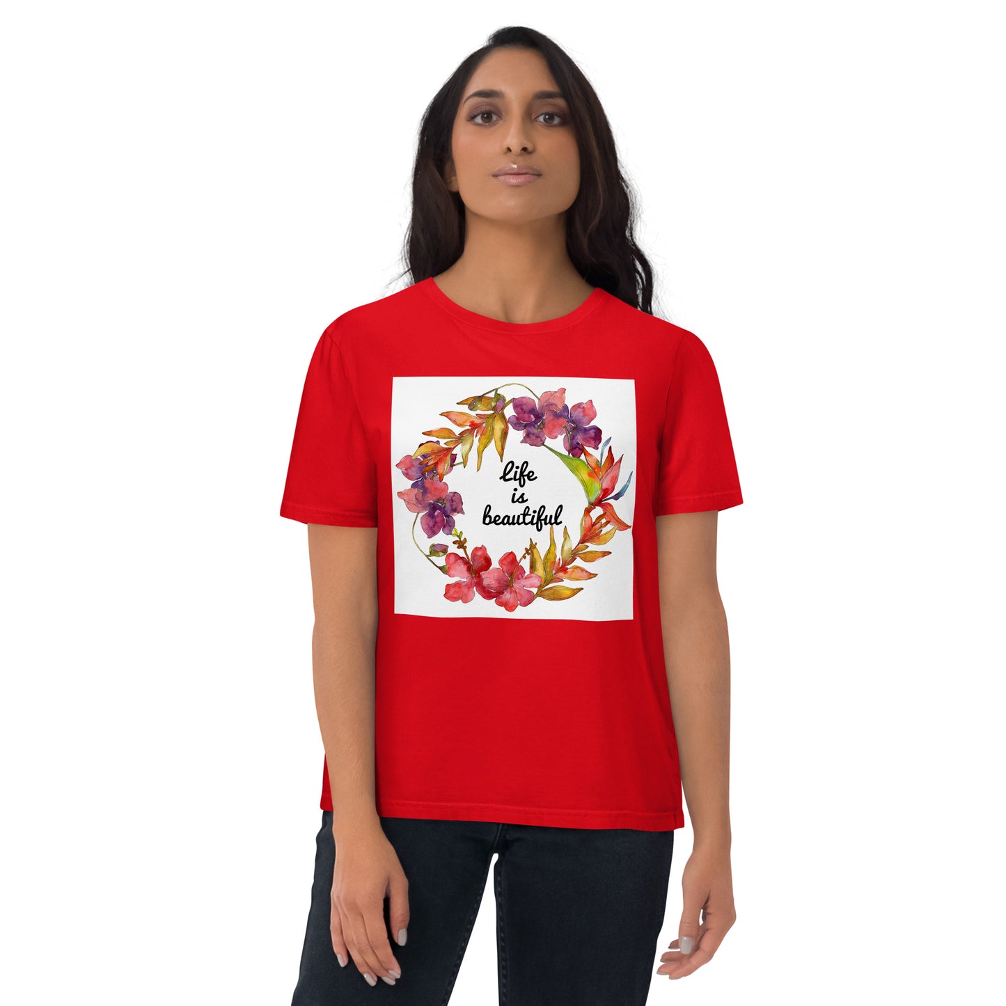 T-shirt unisexe en coton biologique