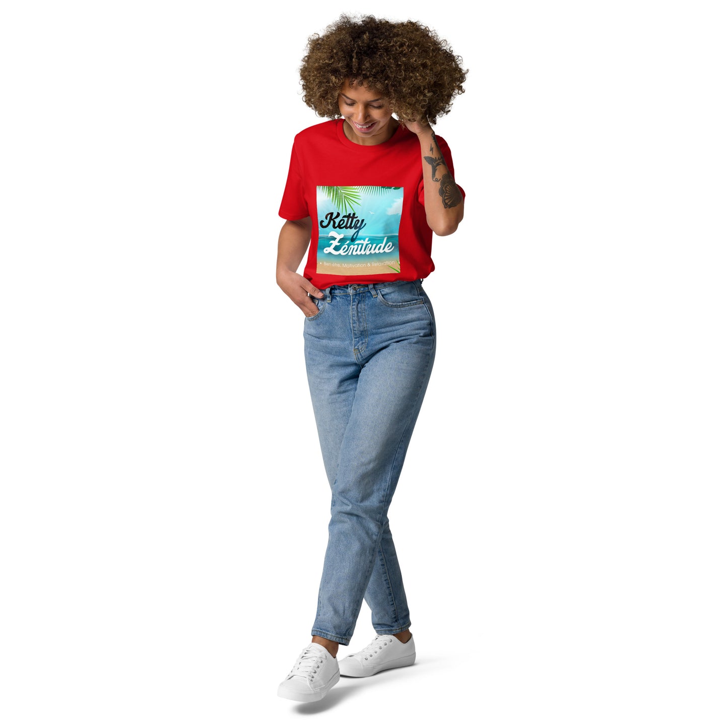 T-shirt unisexe en coton biologique