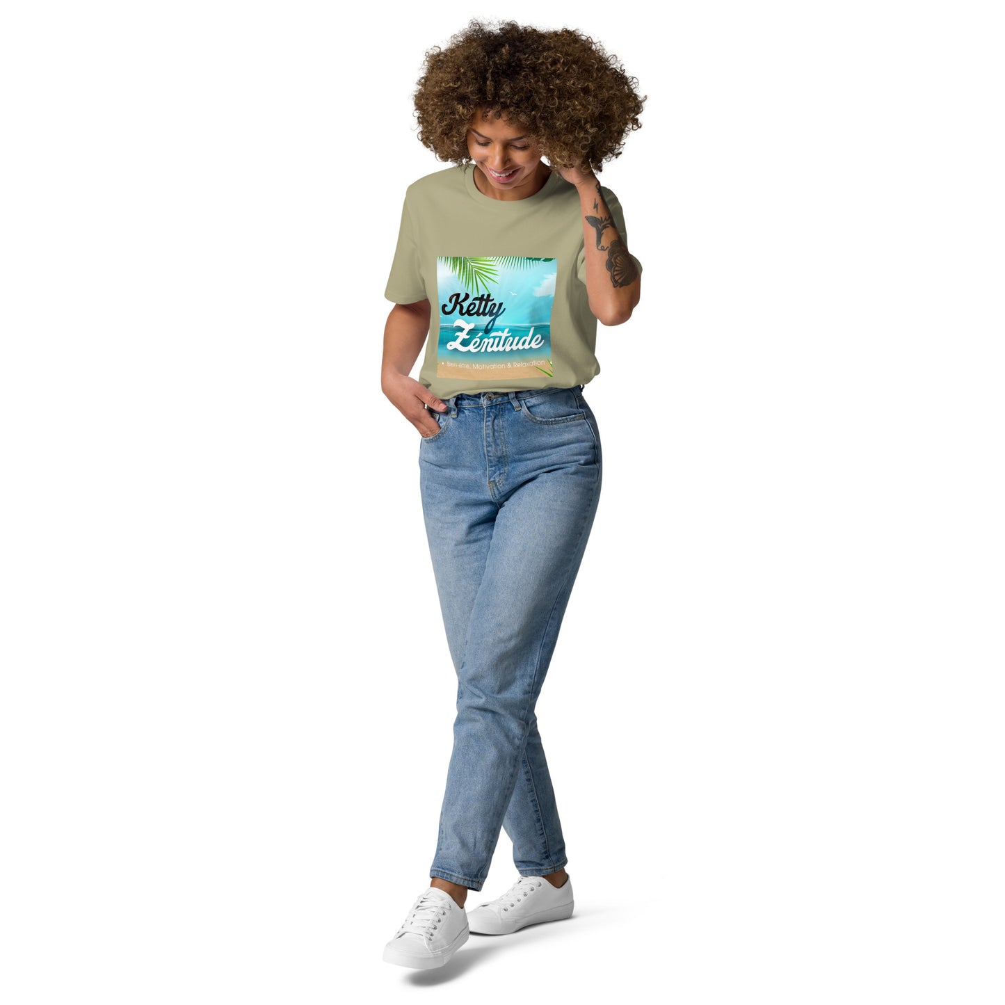 T-shirt unisexe en coton biologique