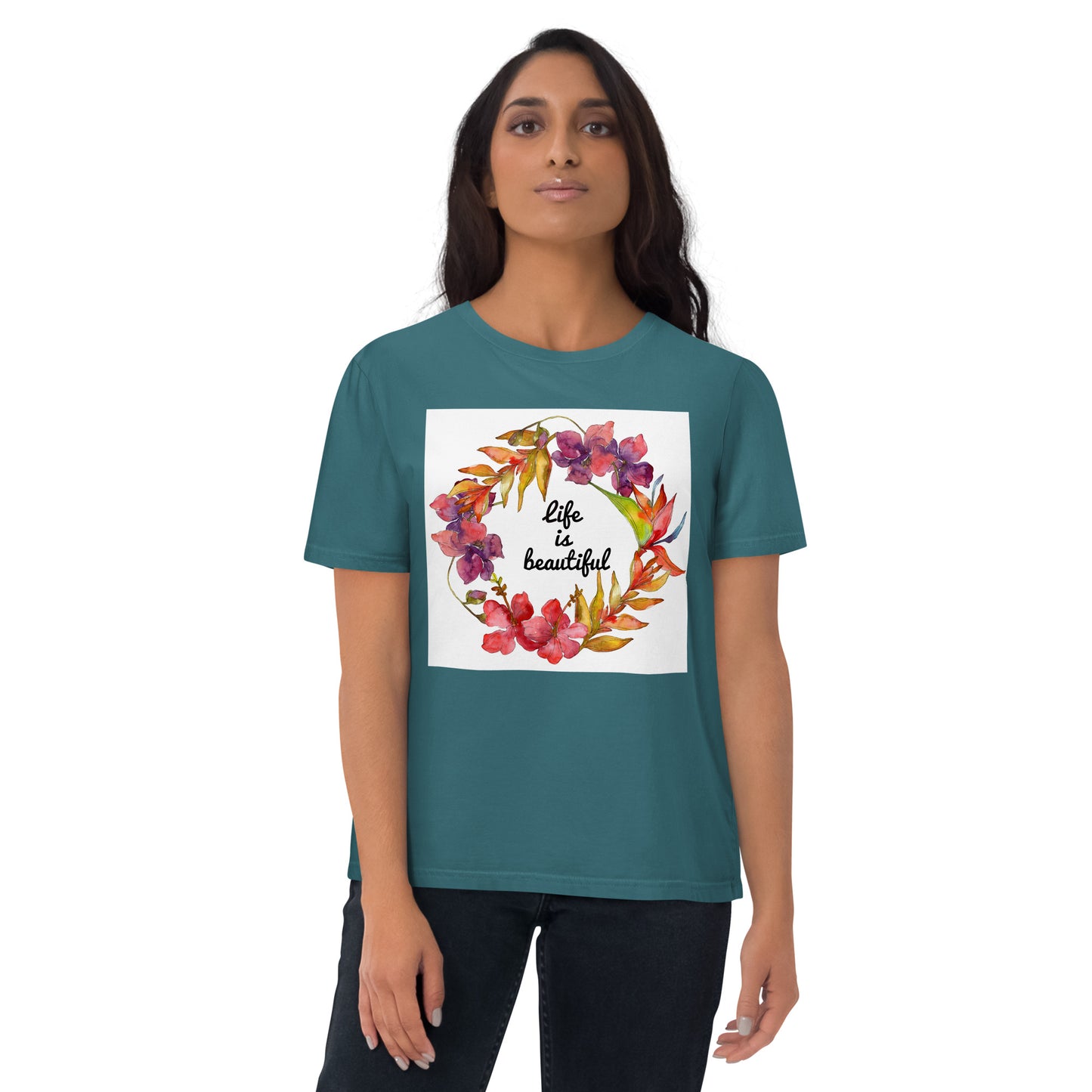 T-shirt unisexe en coton biologique