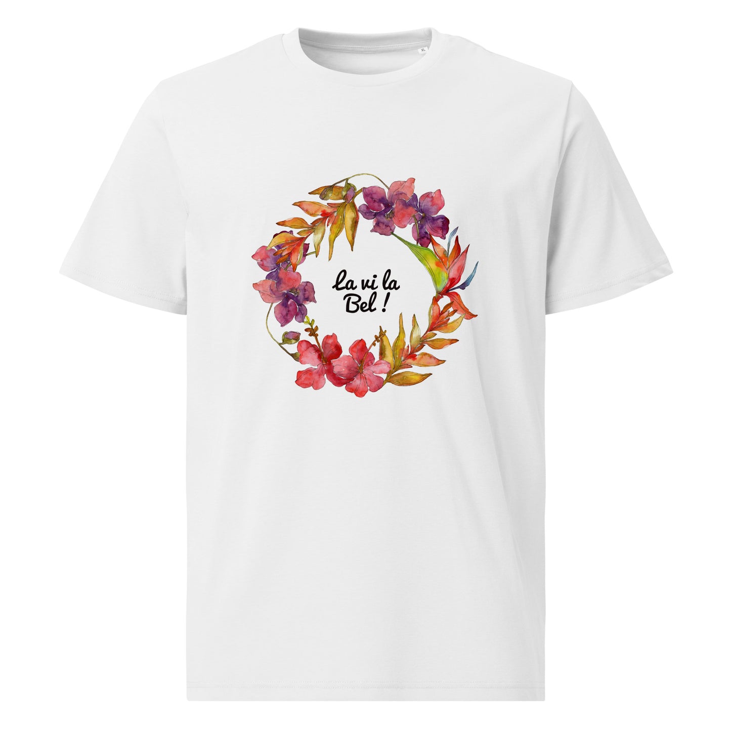 T-shirt unisexe en coton biologique