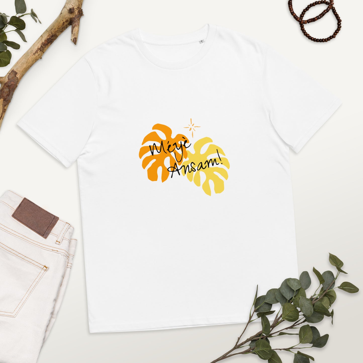 T-shirt unisexe en coton biologique