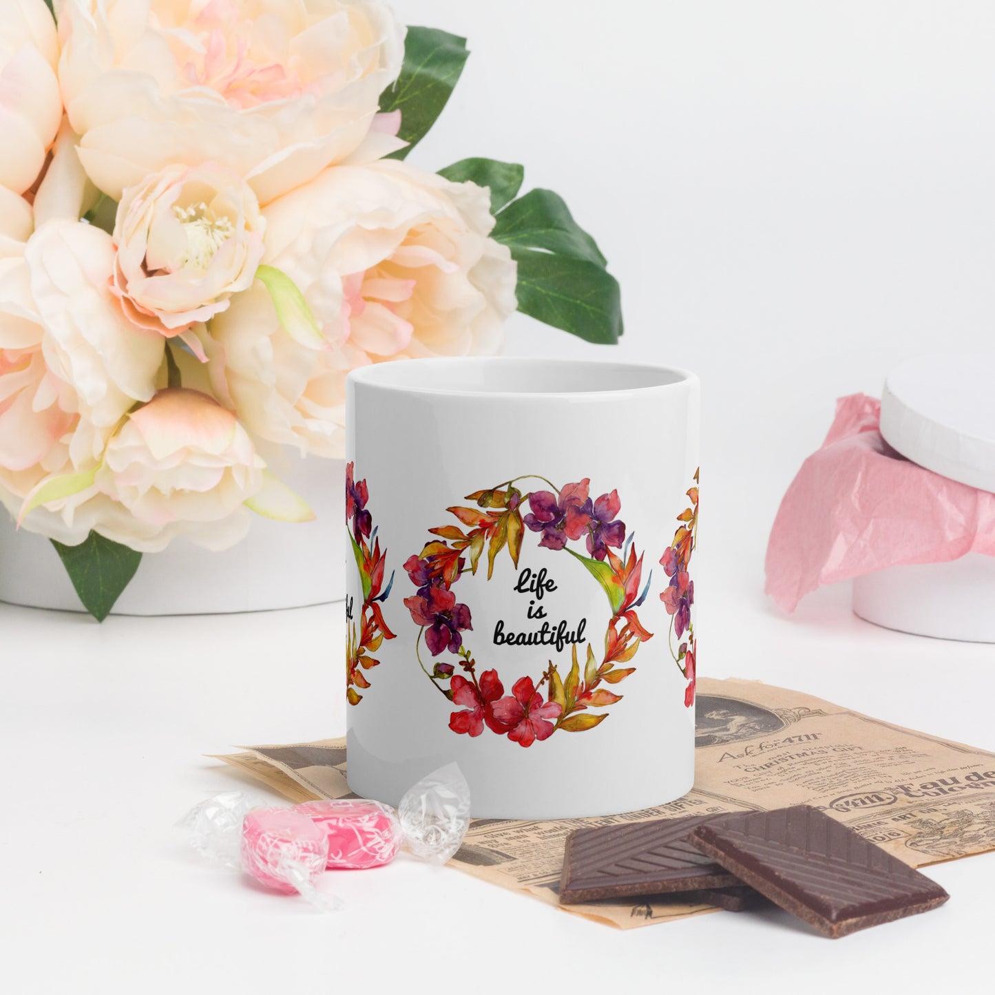 Mug Blanc Brillant