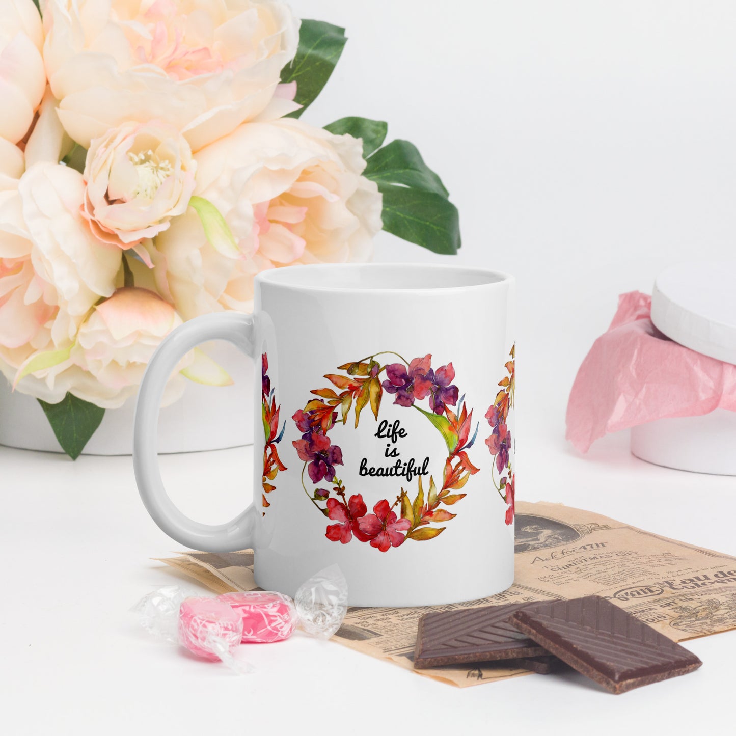 Mug Blanc Brillant
