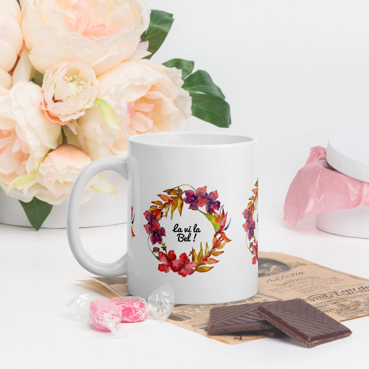 Mug Blanc Brillant