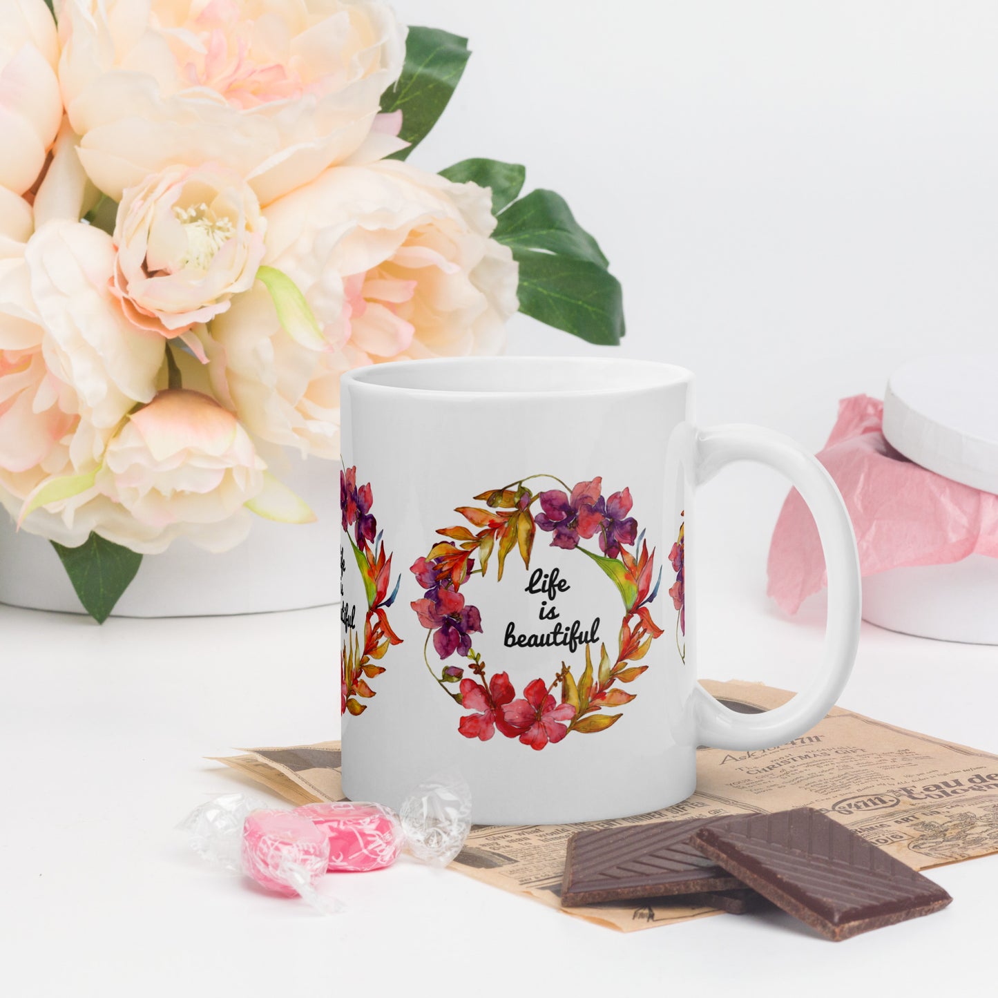 Mug Blanc Brillant