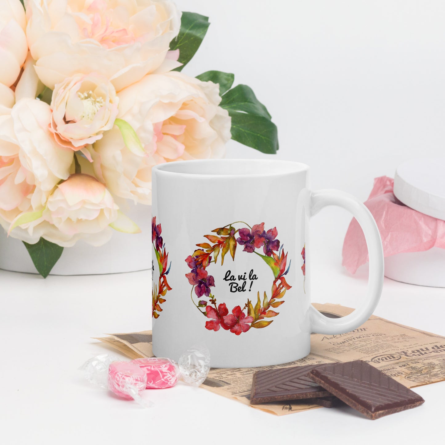Mug Blanc Brillant