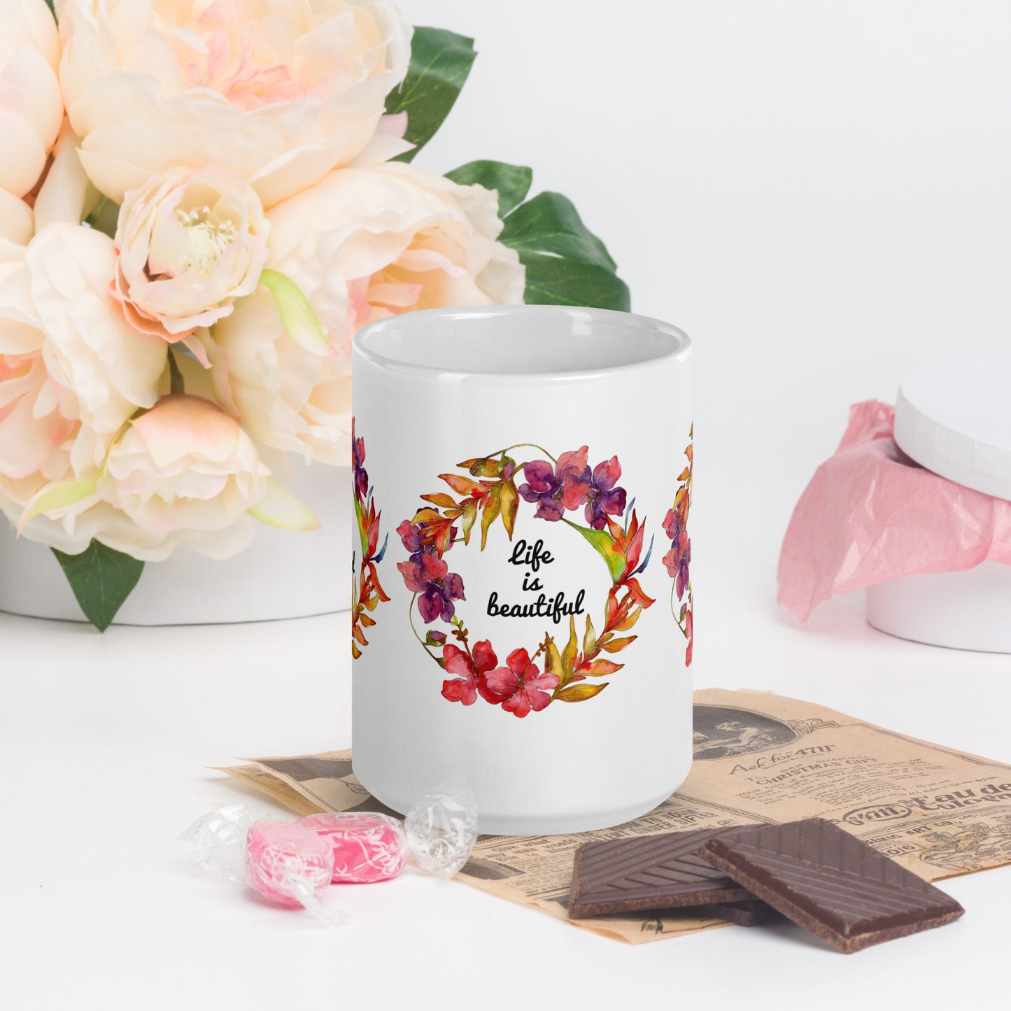 Mug Blanc Brillant