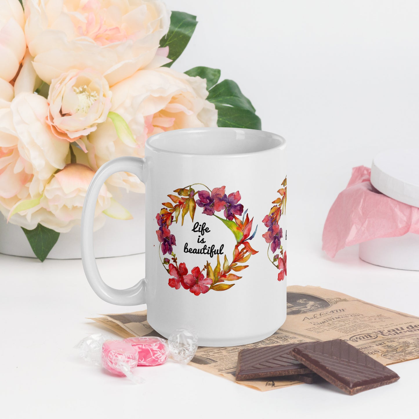 Mug Blanc Brillant