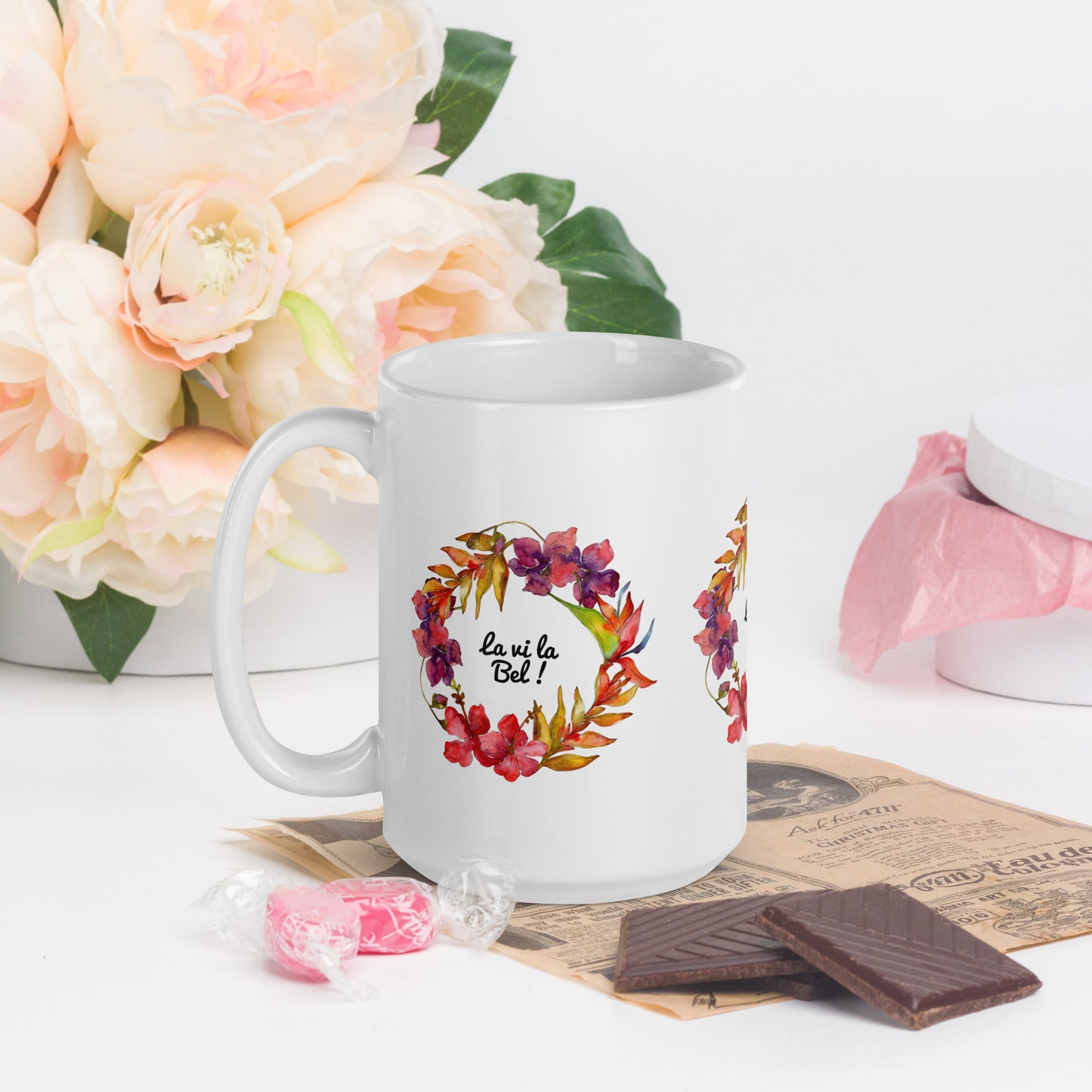Mug Blanc Brillant