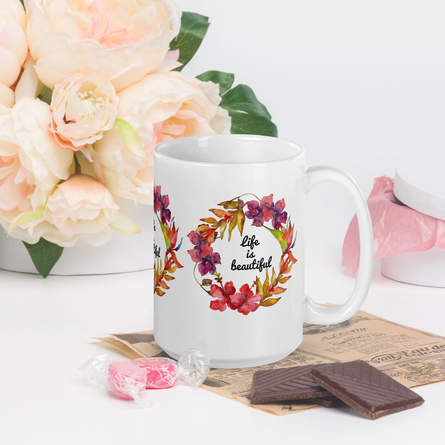 Mug Blanc Brillant