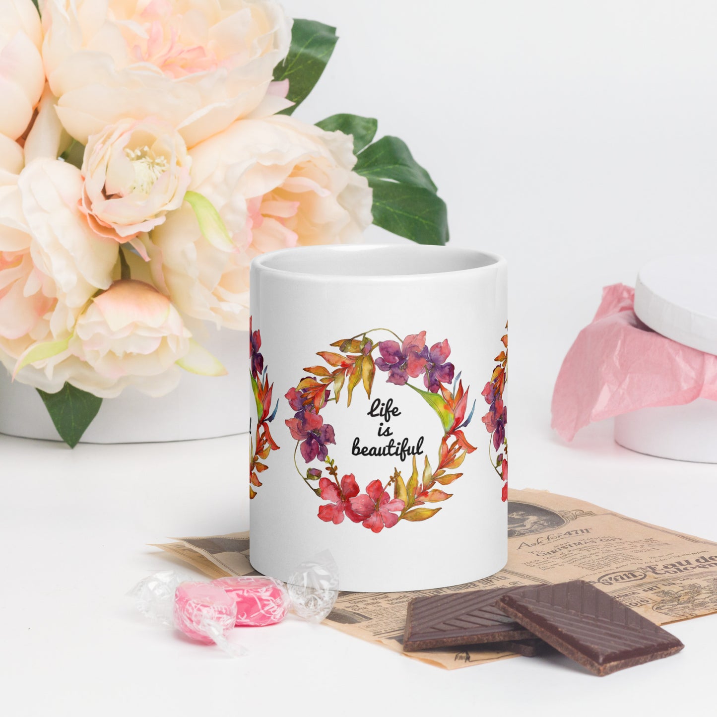 Mug Blanc Brillant
