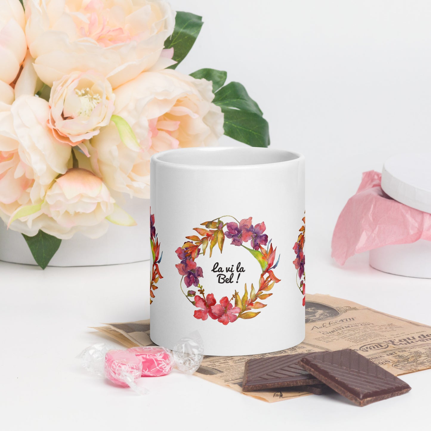 Mug Blanc Brillant