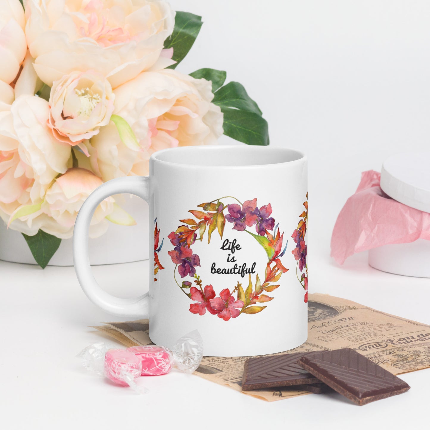 Mug Blanc Brillant