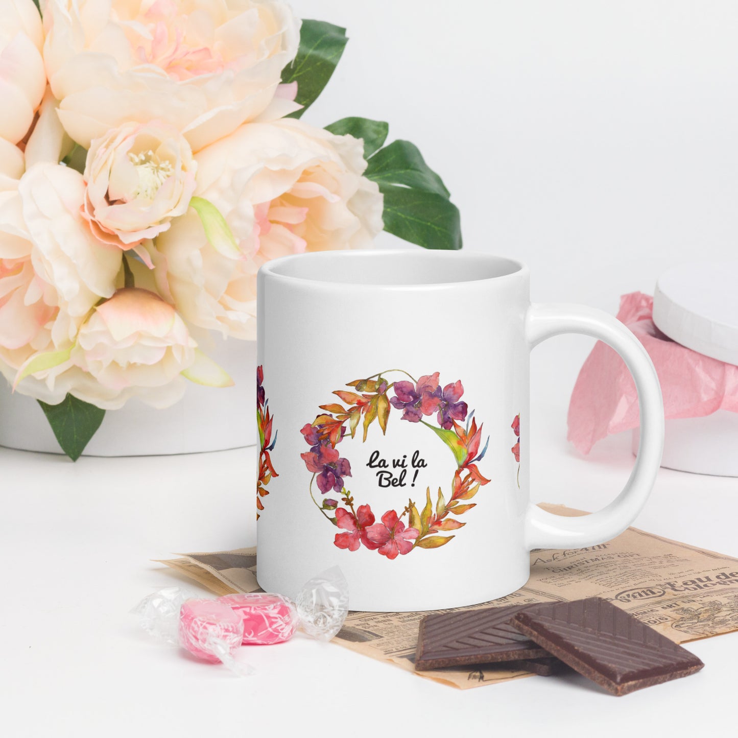 Mug Blanc Brillant