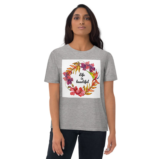 T-shirt unisexe en coton biologique