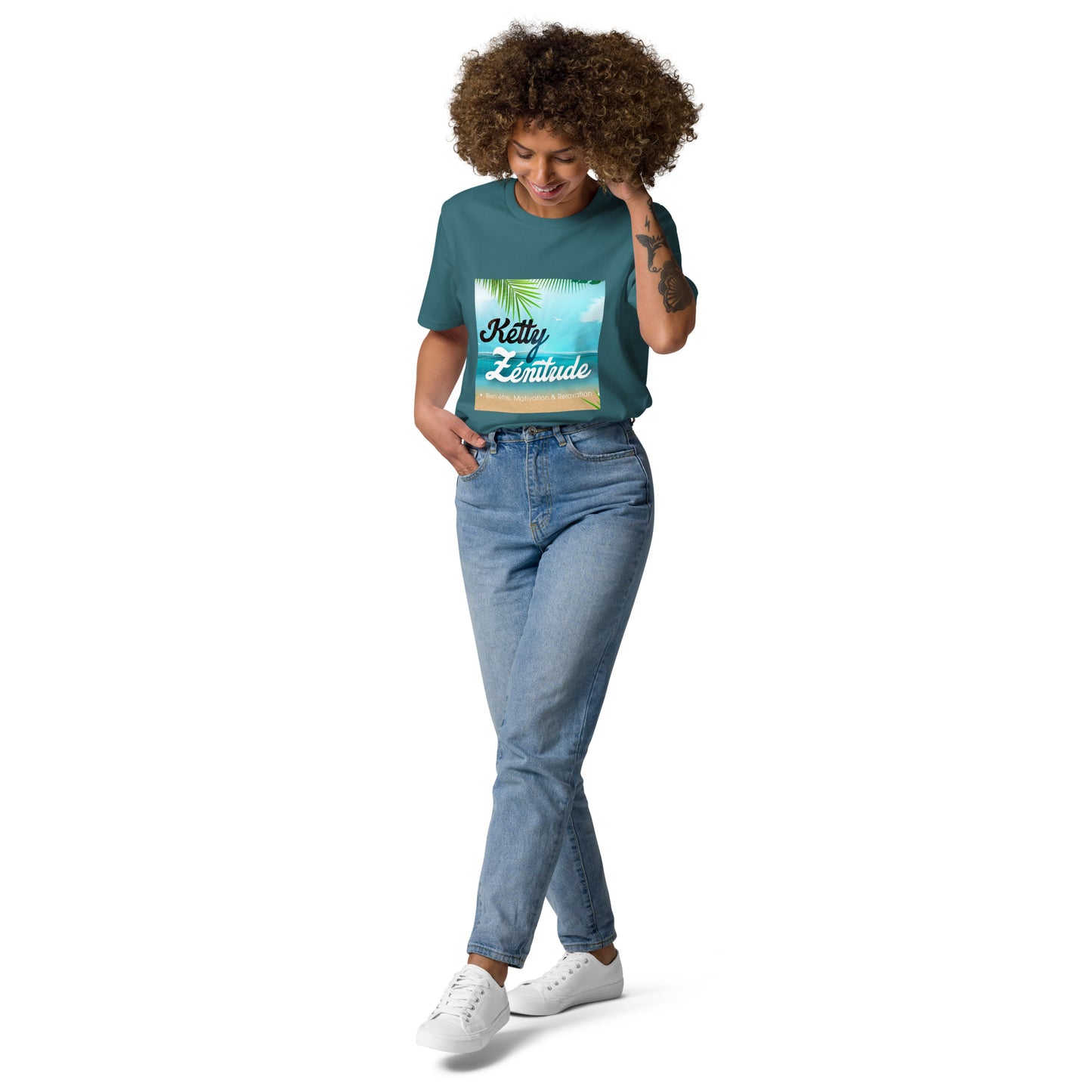 T-shirt unisexe en coton biologique