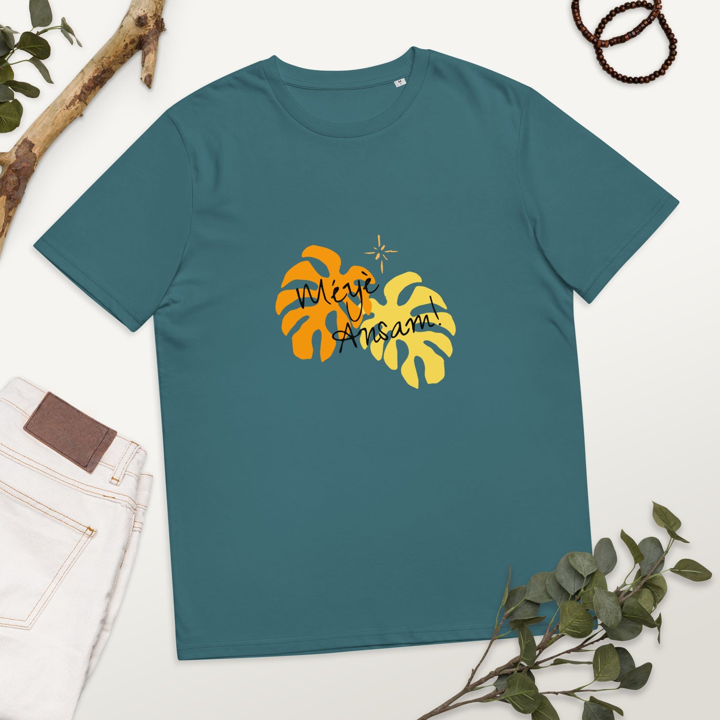 T-shirt unisexe en coton biologique